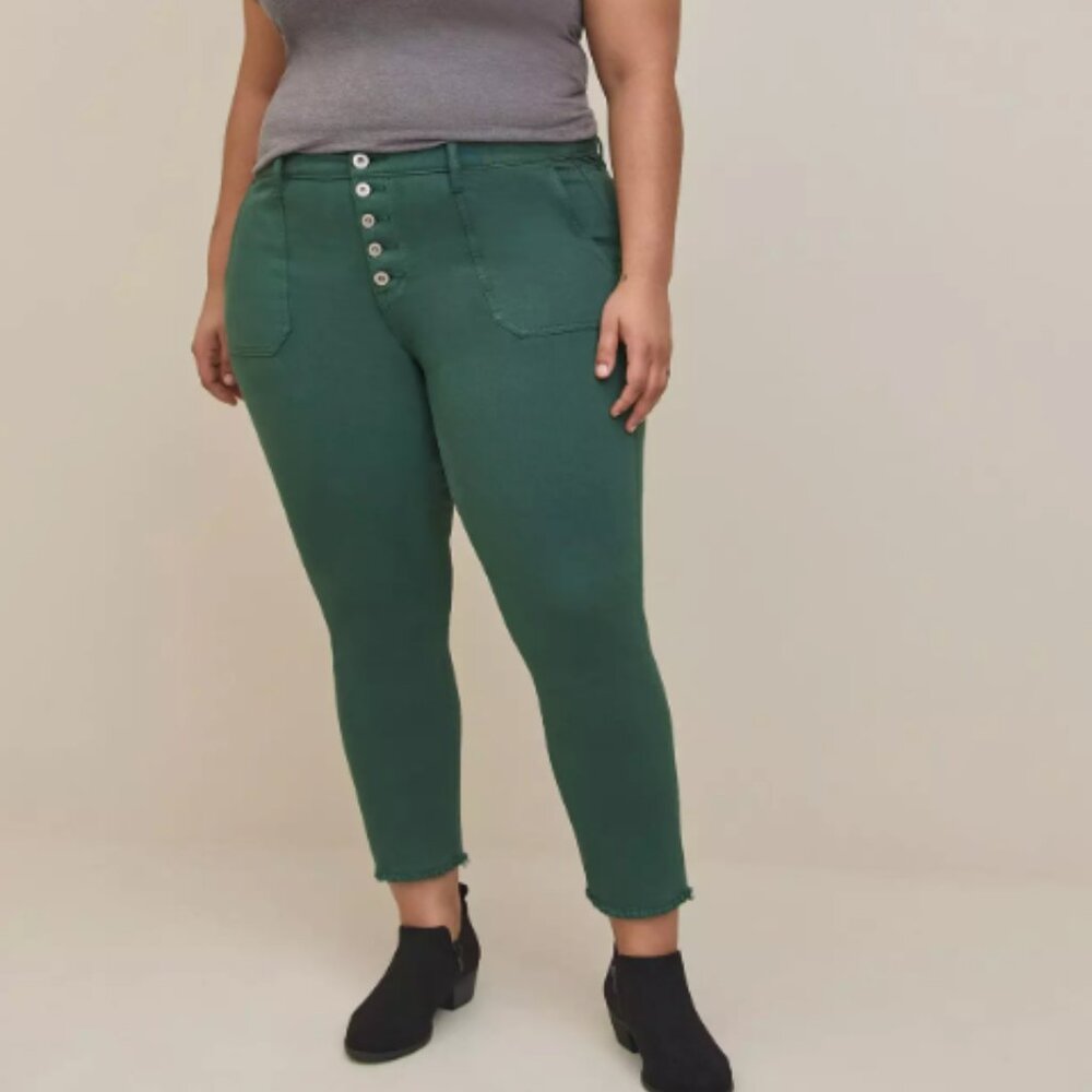 TORRID Mom Straight Vintage Stretch High-Rise Jean‎